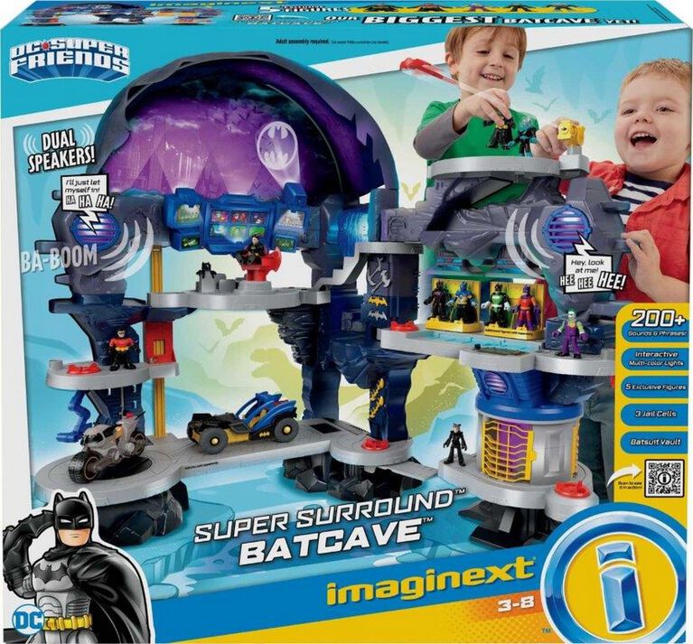 Fisher-Price Imaginext DC Super Friends Super Surround Batcave - English Edition