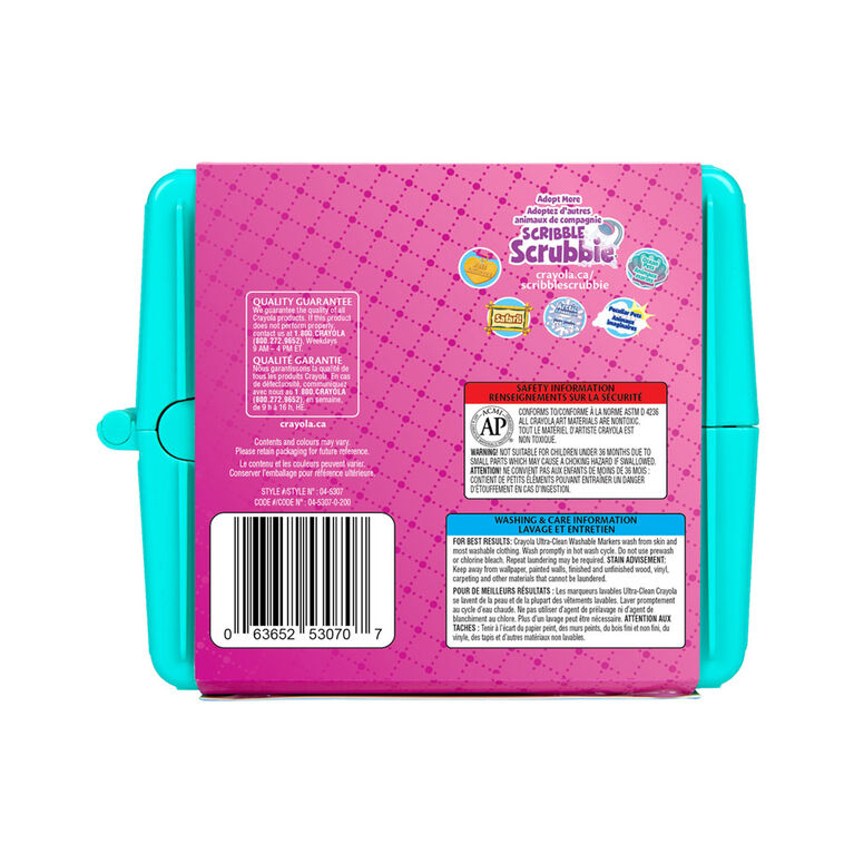 Compagnons spa parfumé Scribble Scrubbie Crayola