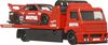Hot Wheels Team Transport Truck and Race Car