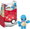 MEGA Pokémon Figurine articulée Carapuce, Pokéball (17 pièces)