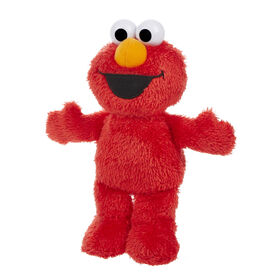 Sesame Street Little Laughs Tickle Me Elmo, jouet en peluche qui parle et rit, 25 cm - Édition anglaise