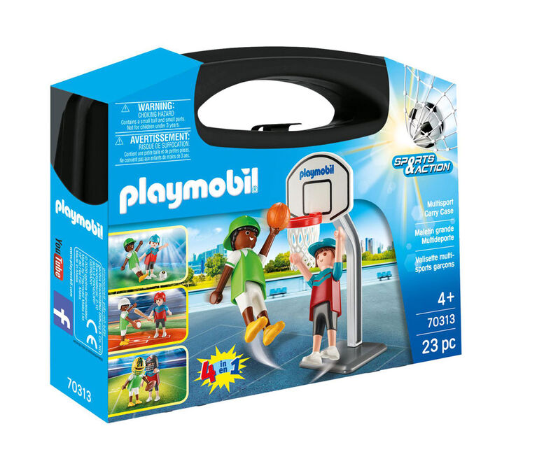 Playmobil Valisette multi-sports garcon 70313