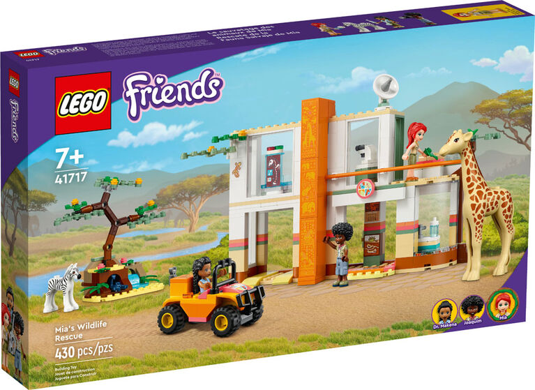 LEGO Friends Le sauvetage des animaux de Mia, 41717 Ensemble de construction (430 pièces)