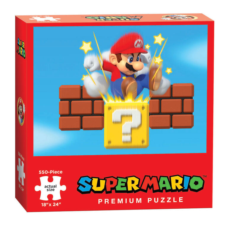 550 Piece Super Mario Bros Puzzle - English Edition