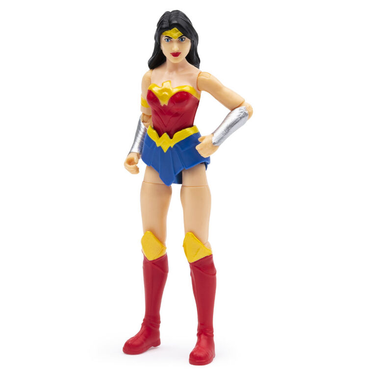 DC Comics, 4-Inch WONDER WOMAN Action Figure with 3 Mystery Accessories, Adventure 2