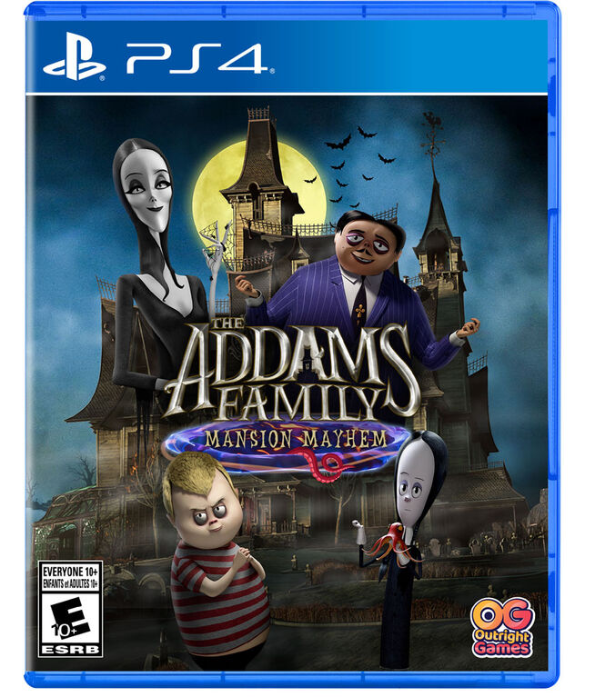 PlayStation 4-The Addams Family Mansion Mayhem