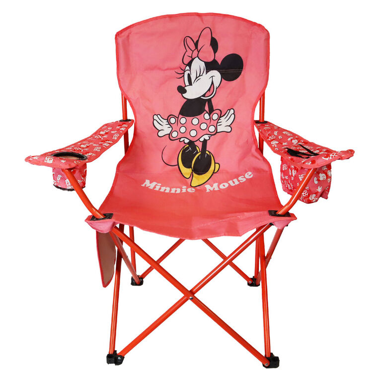Minnie Mouse Adult Camp Chair with Cooler Bag