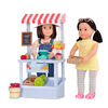 Our Generation, Farmer's Market Set, Play Food Stand for 18-inch Dolls