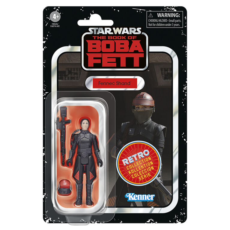 Star Wars Retro Collection Fennec Shand, Star Wars: The Book of Boba Fett 3.75 Inch Action Figures