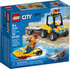 LEGO City Great Vehicles Beach Rescue ATV 60286 (79 pieces)