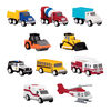 Mini-camions et véhicules de travail, Ensemble de la Série Format Poche 1 (Paquet de 10), Driven