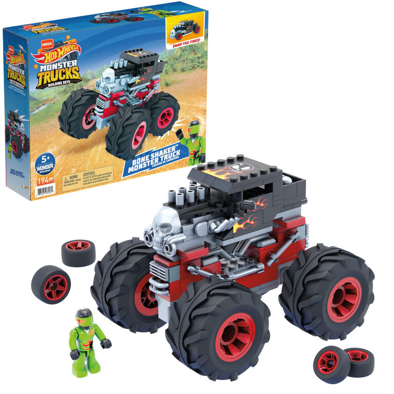 Mega Construx Hot Wheels Bone Shaker Monster Truck