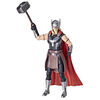 Marvel Studios' Thor: Love and Thunder Mighty Thor Toy, 6-Inch-Scale Deluxe Action Figure with Action Feature