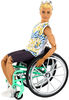 Barbie Ken Fashionistas Doll - Wheelchair and Tie-Dye Shirt
