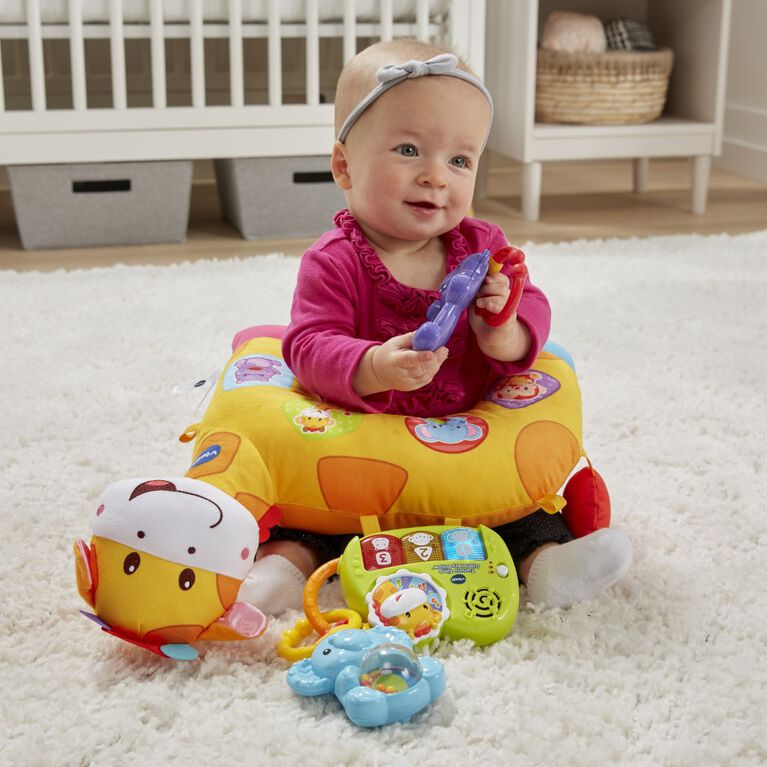 Tummy Time Discovery Pillow - English Edition