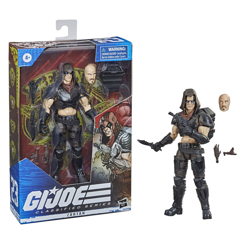 G.I. Joe Classified Series Zartan Color Changing Figure Toys R
