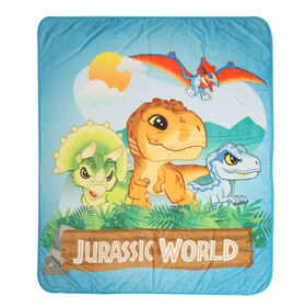 Jurassic Park Throw Blanket, 36" x 45"