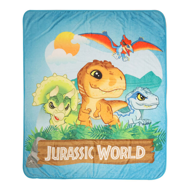 Jurassic Park couverture 36 x 45 pouces