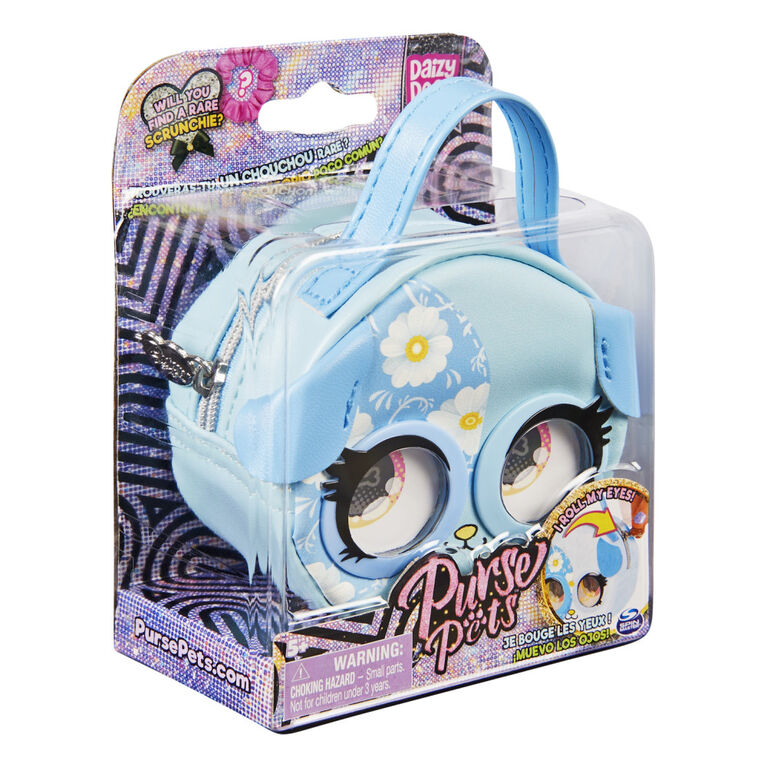 Micro Purse Pets, Chiot Daizy Dogo, Petit sac à main élégant qui lève les yeux au ciel