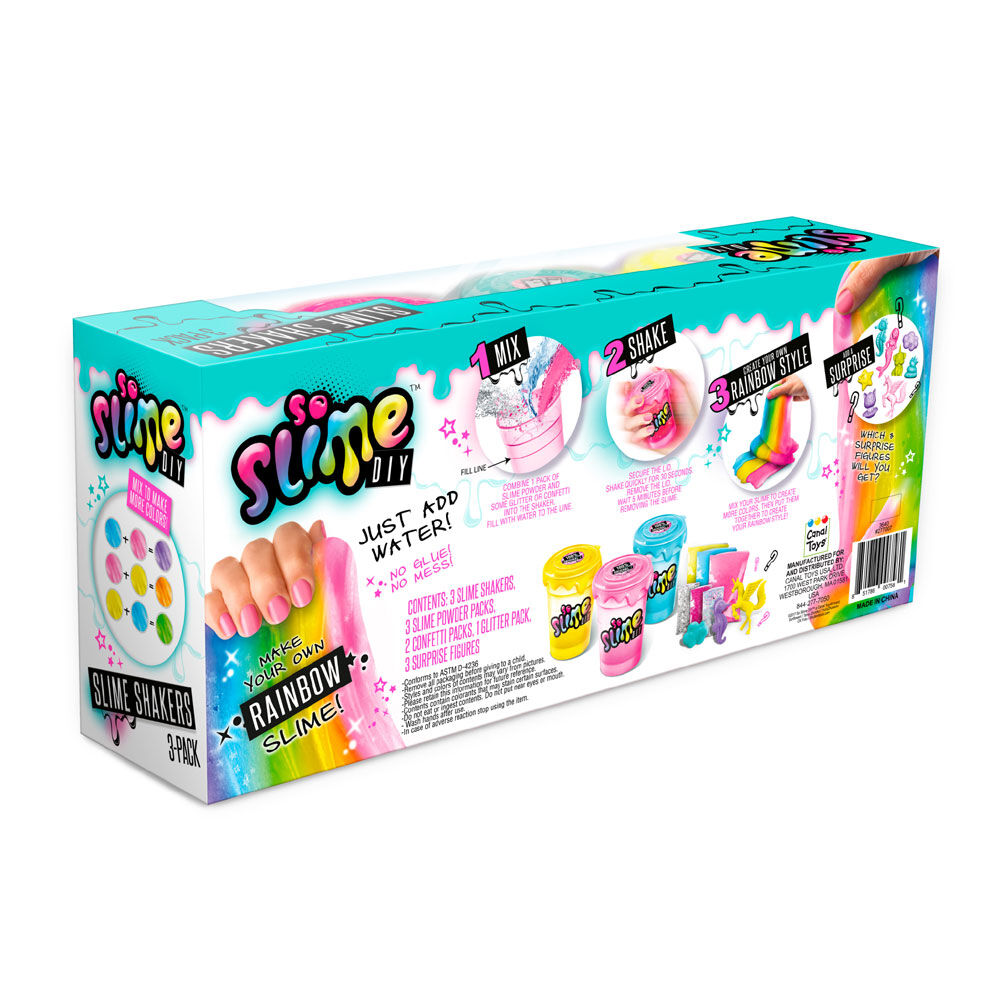 slime shakers 3 pack