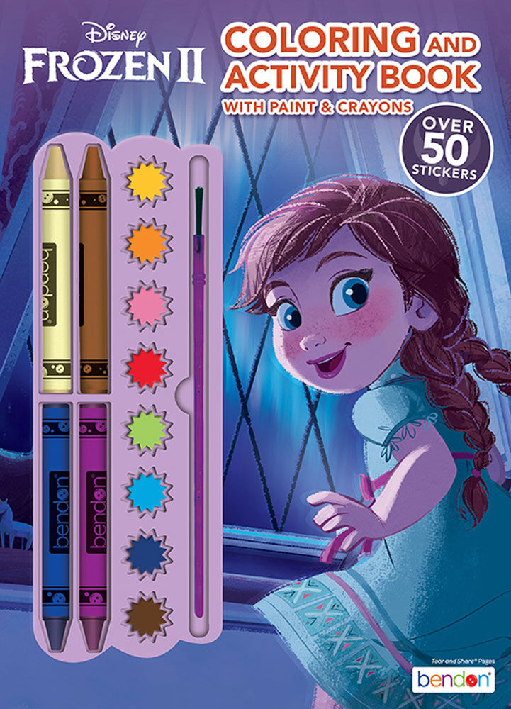 bendon frozen 2 activity set