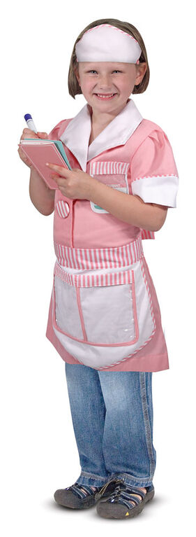 Melissa & Doug - Waitress Role Play Costume Set