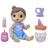 Baby Alive Bébé et sa couche, boit et mouille sa couche, couche réutilisable en tissu, poupée - Notre exclusivité