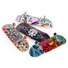 Tech Deck, Ultra DLX Fingerboard 4-Pack, Element Skateboards, Collectible and Customizable Mini Skateboards