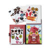 Melissa & Doug - On the Go Make-a-Face Reusable Sticker Pad Travel Toy Activity Books (Safari, Farm and Pets)