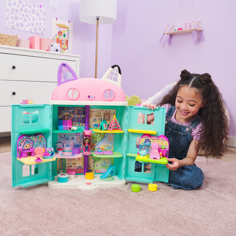 DreamWorks Gabby's Dollhouse Kitty Narwhal's Carnival Room, with