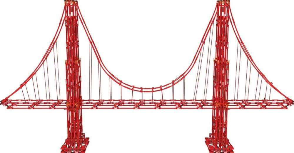 K'NEX Architecture: Golden Gate Bridge