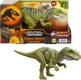Jurassic World-Ceratosaurus Rugissement F&eacute;roce-Figurine articul&eacute;e