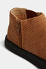 Cord Chelsea Boot Light Brown Size 10