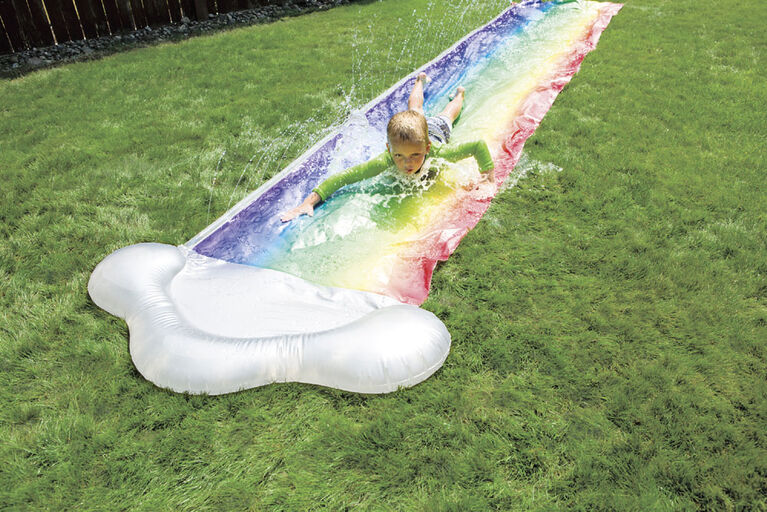 Dash N Splash Rainbow Slide - English Edition