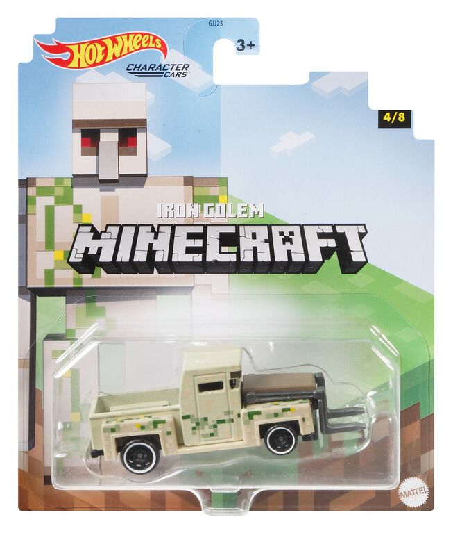 Hot Wheels Character Cars Minecraft Iron Golem