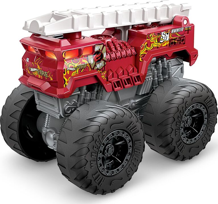 Hot Wheels Monster Trucks Roarin' Wreckers 5 Alarm
