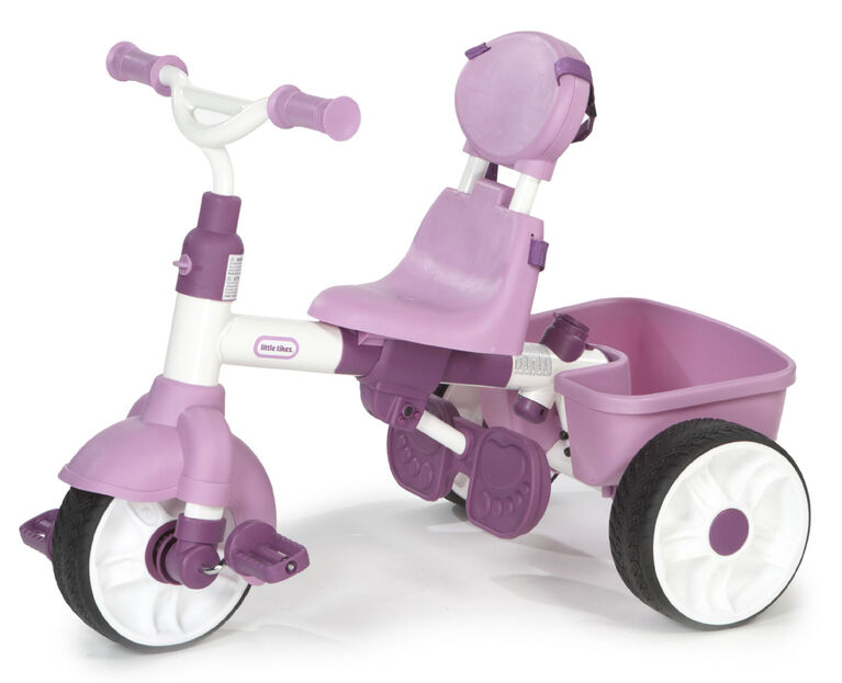 Little Tikes - Tricycle 4 en 1 modèle de base - rose