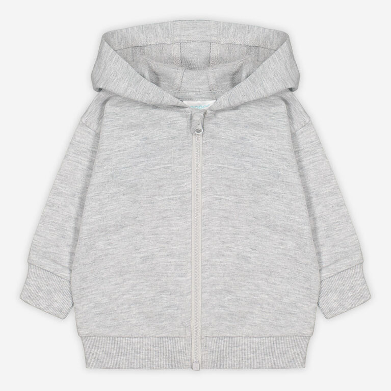 Rococo Zip Hoody Grey 4-5