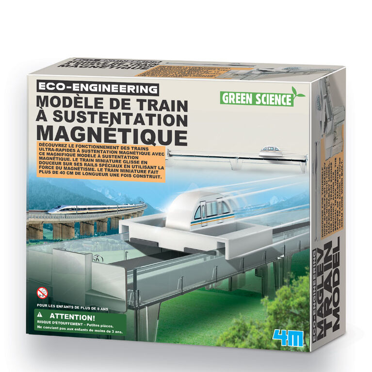 4M Modèle De Train À Sustentation Magnétique - Édition française