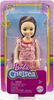 Barbie Chelsea Doll (Brunette) in Cherry-Print Dress