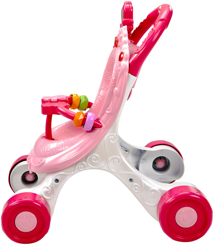 fisher price princess mommy stroller