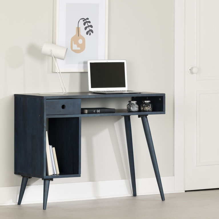 Kodali Computer Desk Dark Blue