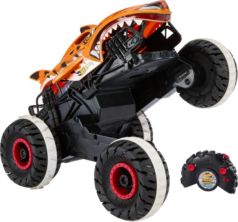 Hot Wheels Monster Trucks HWMT Unstoppable Tiger Shark RC Vehicle