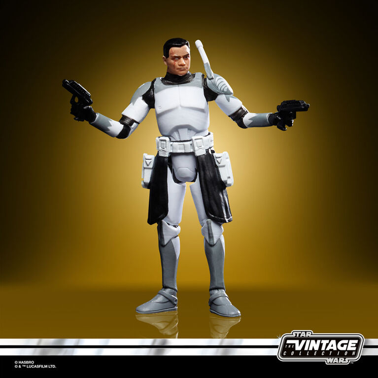 Star Wars The Vintage Collection, figurine commandant Clone Wolffe