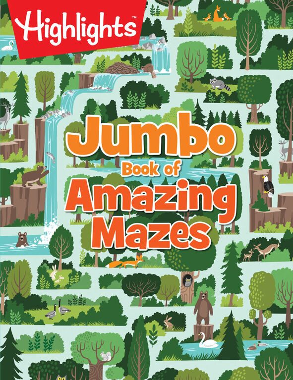 Jumbo Book of Amazing Mazes - Édition anglaise