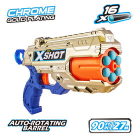 X-Shot Excel Royale Edition Reflex 6 Foam Dart Blaster Combo Pack (16 Darts) by ZURU