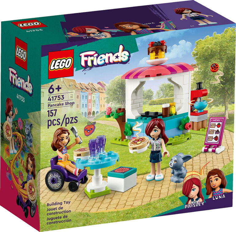 LEGO Friends Pancake Shop 41753 Building Toy Set (157 Pieces)