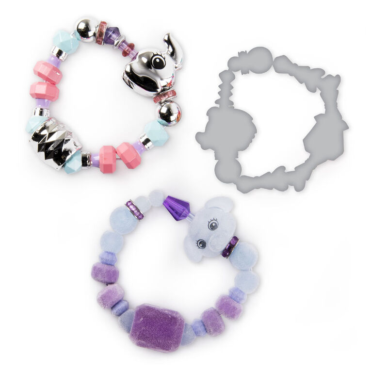 Twisty Petz - 3-Pack - Razzle Elephant, Cakepup Puppy and Surprise Collectible Bracelet Set for Kids