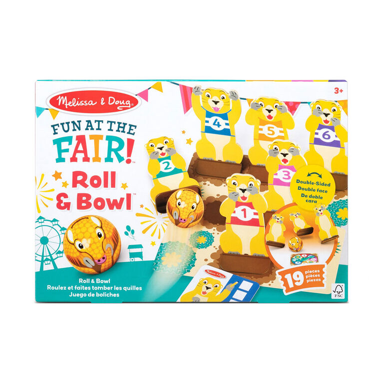 Melissa and Doug - Fun At the Fair-Roll and Bowl