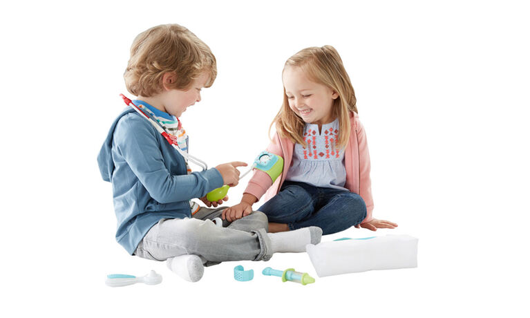 Trousse de premiers soins Little Tikes, jouet réaliste de docteur pour  enfants, comprend 25 accessoires